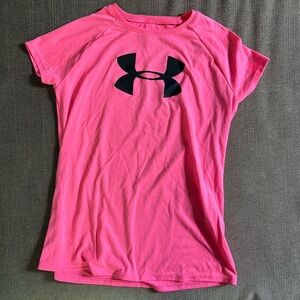 Under Armour Hot Pink Dri-fit Tee!